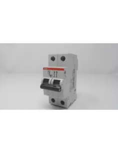 Interruptor magnetotérmico Abb S202 C40 2P 40A 6K C 2 módulos S466301